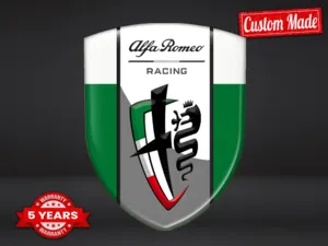 Alfa Romeo Fensteraufkleber Racing Design Professionell
